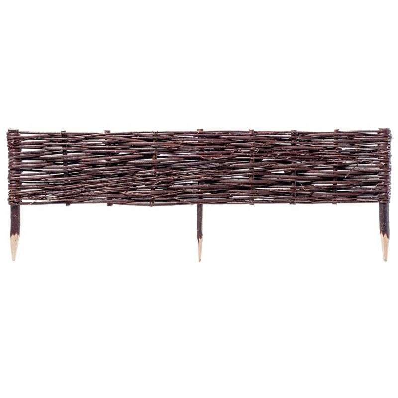 Palisada Wiklinowa KADAX Płotek 100x30cm Płot Obrzeże 1szt.
