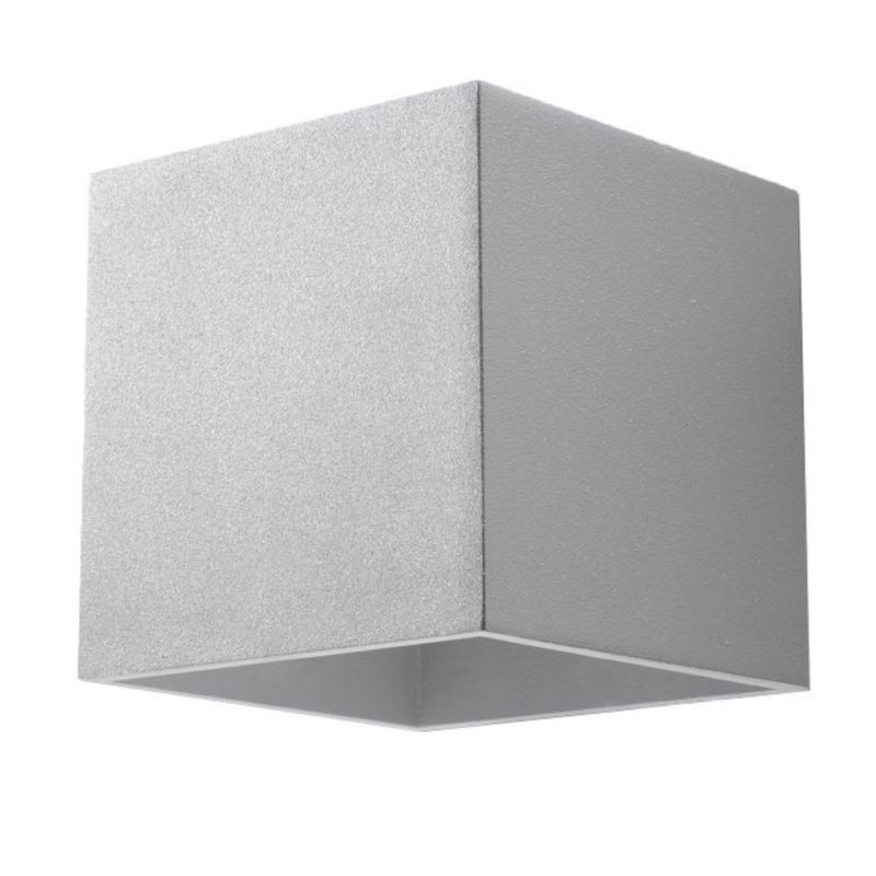Kinkiet Sollux Lighting QUAD 1 szary 1 szt.
