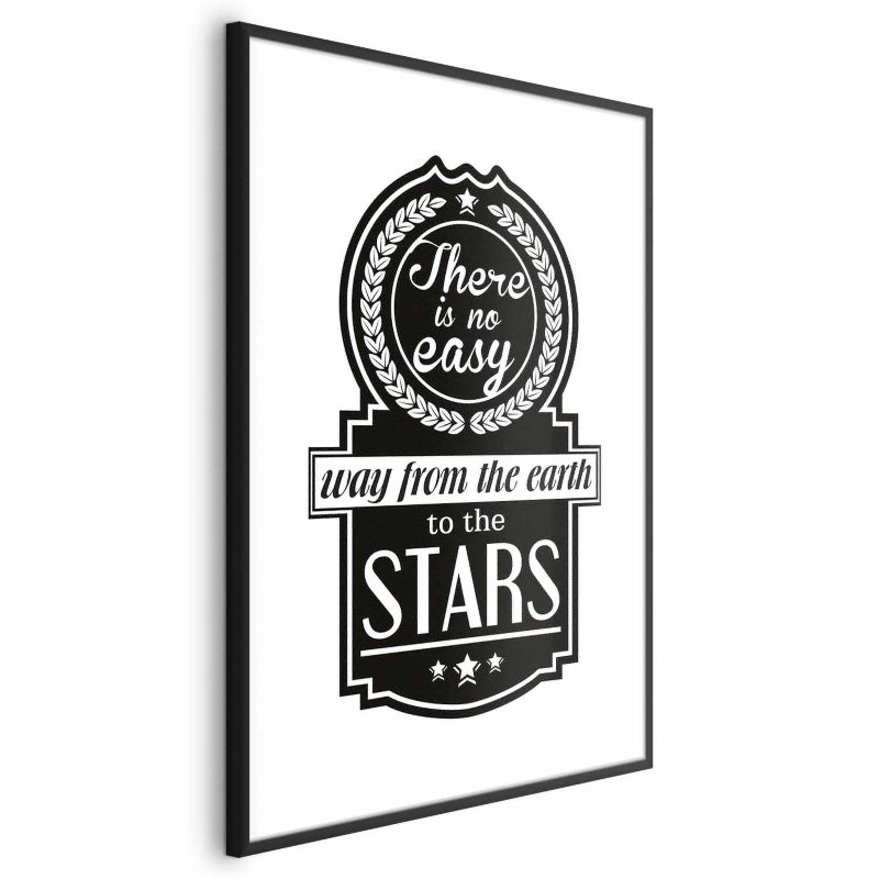 Plakat Artgeist Big lesson 60x90 cm z ramą czarną 1 szt