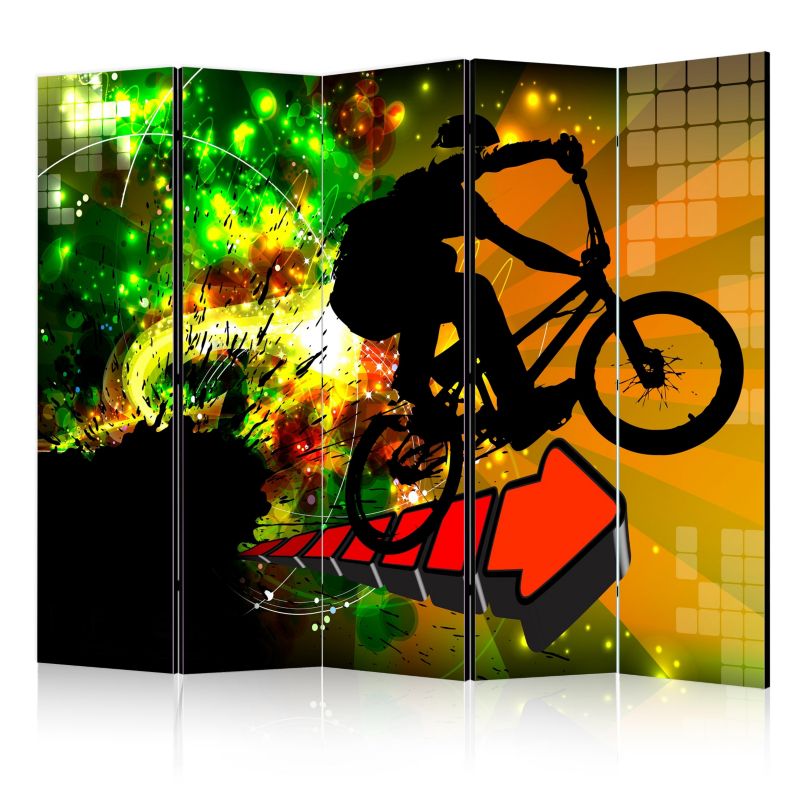Parawan dwustronny Artgeist Street art 225x172 cm Street art 1 szt