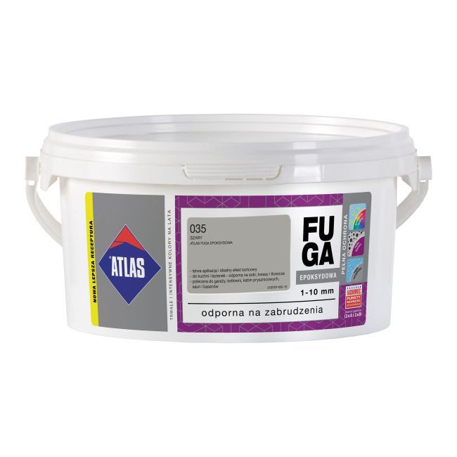 Fuga epoksydowa Atlas 035 szary 2 kg