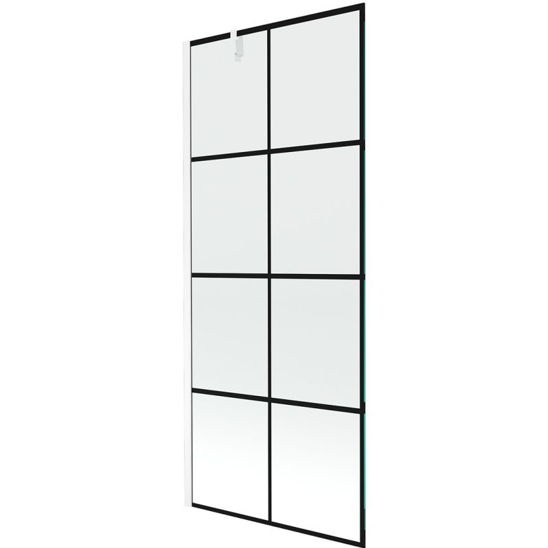 Parawan nawannowy Mexen Next czarny wzór 80x150 cm 895-080-000-00-77-20 1 szt.