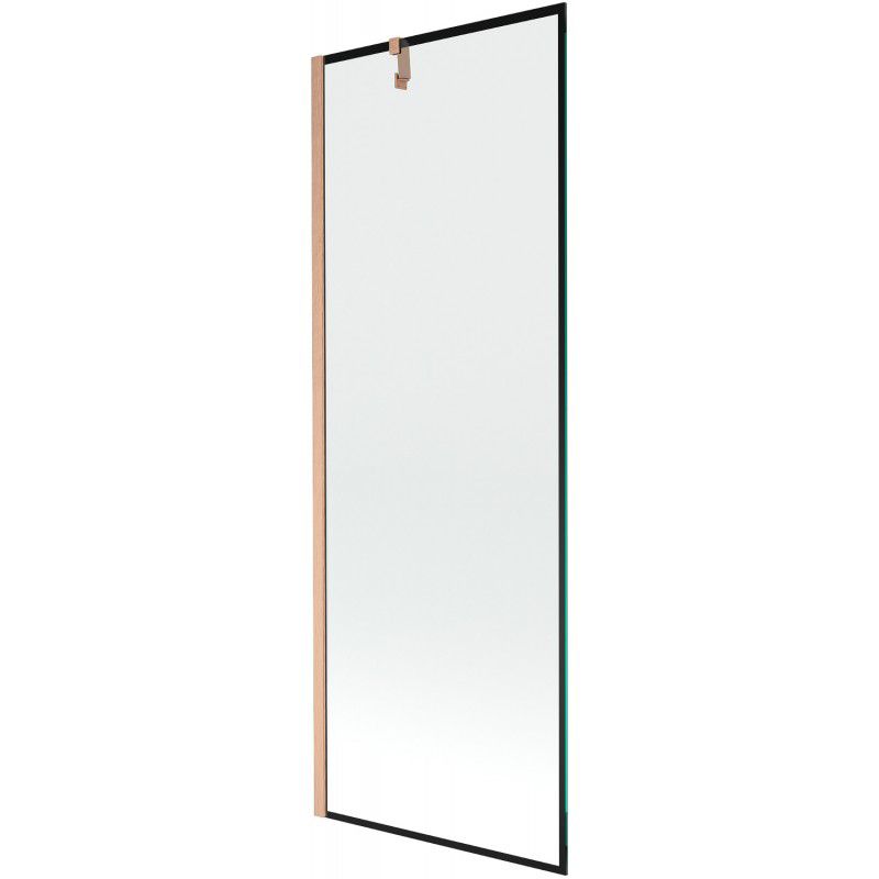 Parawan nawannowy 1-skrzydłowy Mexen Next czarny wzór 70x150cm 1 szt.