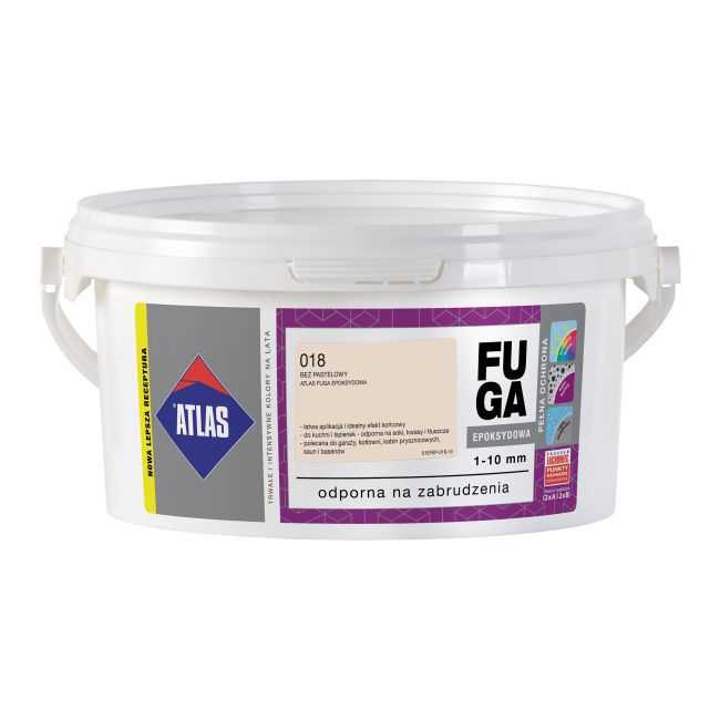 Fuga epoksydowa Atlas 018 beż pastelowy 2 kg