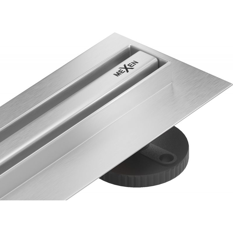Odpływ liniowy i obrotowy Mexen Flat inox 100 cm 1 szt.