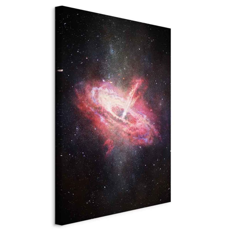 Obraz Artgeist Samotna galaktyka 40 x 60 cm płótno włoskie 1 szt