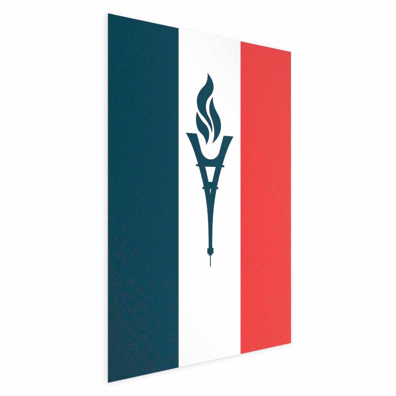 Plakat Artgeist Olimpijska Francja 21x30 cm bez ramy 1 szt