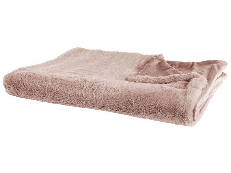 Koc Chaab 200 x 220 cm Różowy 1 szt.