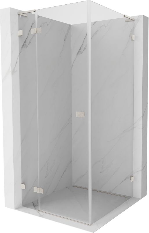 Kabina prysznicowa Mexen Lunar L transparent, nikiel szczotkowany 1 szt.