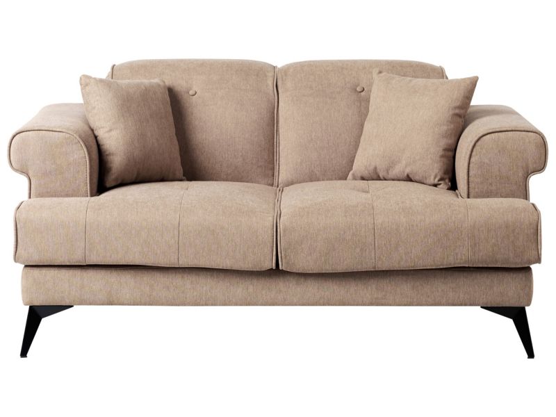 Sofa 2-osobowa jasnobrązowa Skive 1 szt.
