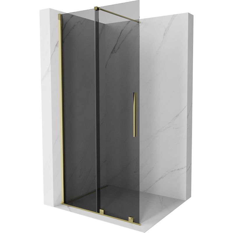 Ścianka prysznicowa walk-in Mexen Velar grafit 110 x 200 cm 1 szt.