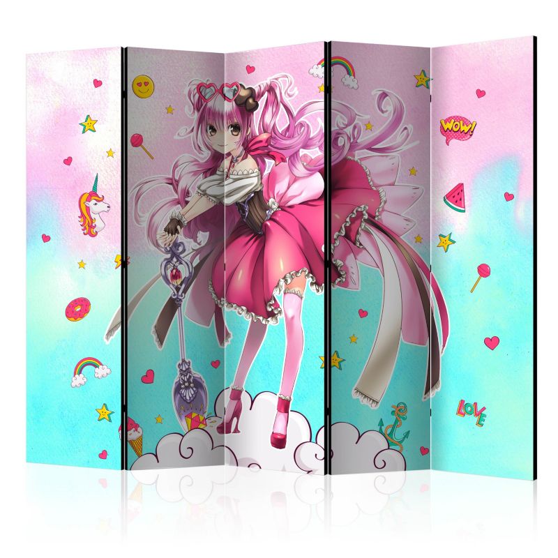 Parawan dwustronny Artgeist Dla dzieci 225x172 cm Dla dzieci 1 szt