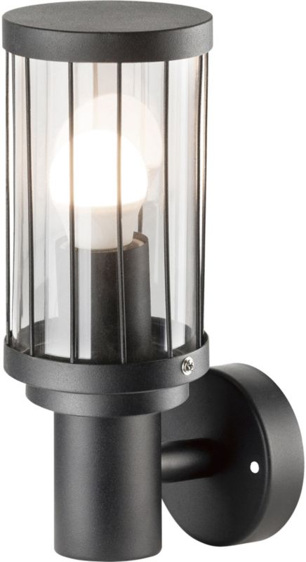 Kinkiet ogrodowy Goldlux Fiord 1 x E27 IP44 czarny