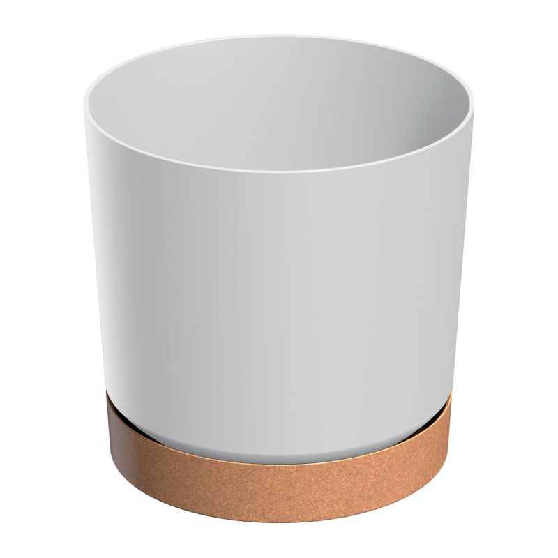 Doniczka Prosperplast Tubo PM 25 cm biała