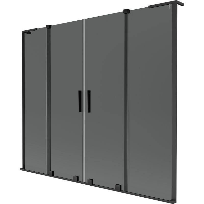Parawan nawannowy Mexen Velar L grafit 200x150 cm 1 szt.