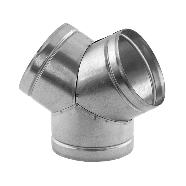 Trójnik Darco Y-portki ocynkowany fi 125 mm 120 st.