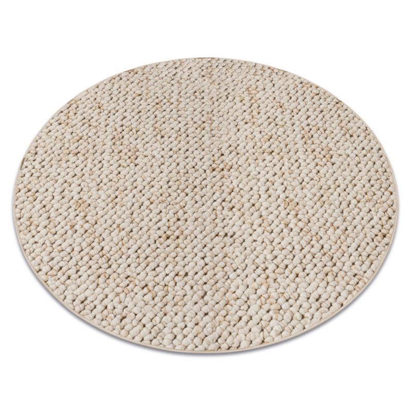 Dywan RugsX koło 100 cm beż 33972 1 szt.
