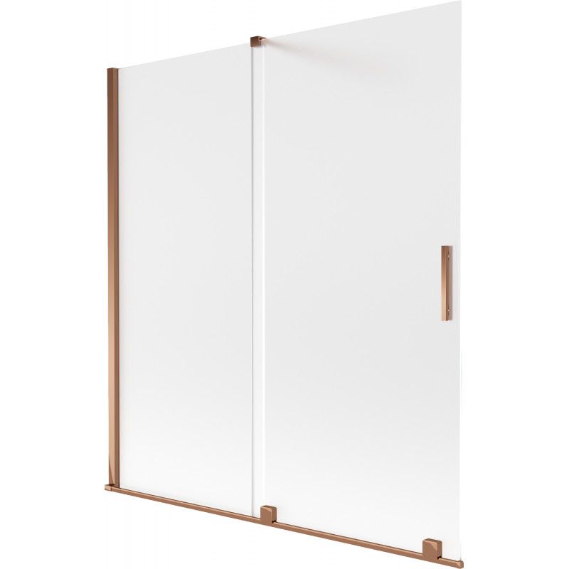 Parawan nawannowy 2-skrzydłowy Mexen Velar szron różowe złoto 150x150 cm 1 szt.