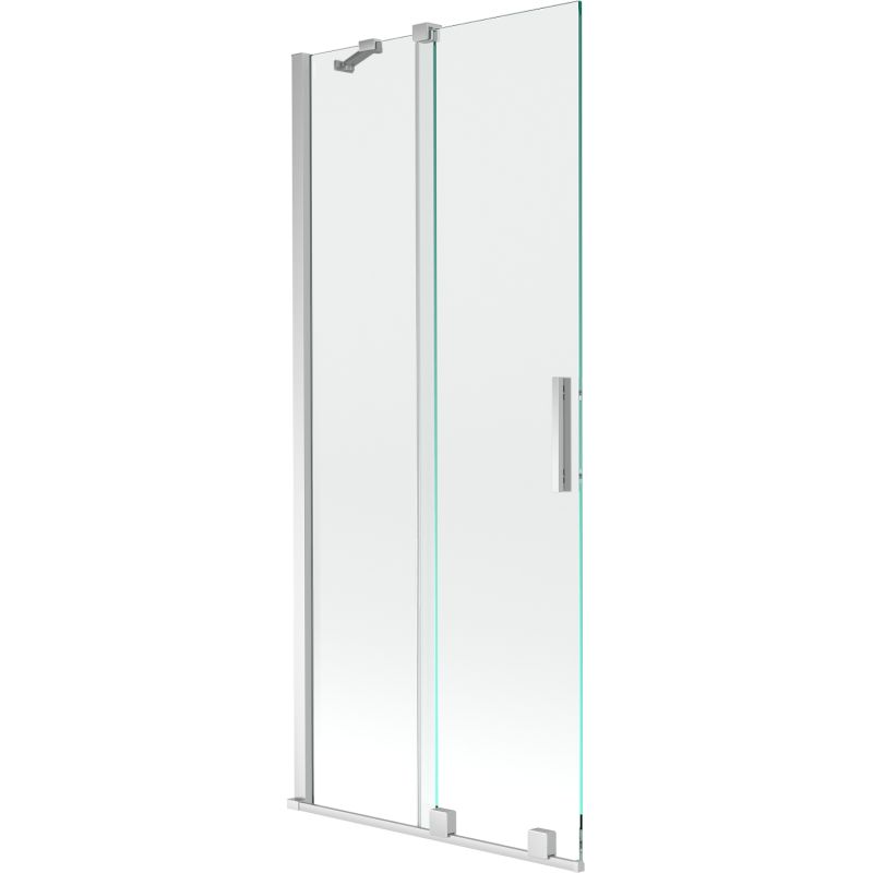 Parawan nawannowy Mexen Velar chrom transparent 85x150 cm 1 szt.