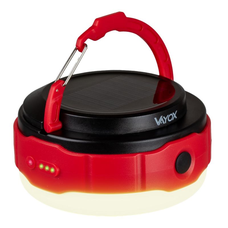 Latarka kempingowa Vayox VA0100 akumulatorowa solar powerbank 500lm 1 szt.
