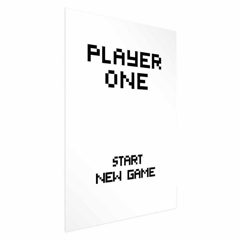 Plakat Artgeist New game 29,7x42 cm bez ramy 1 szt