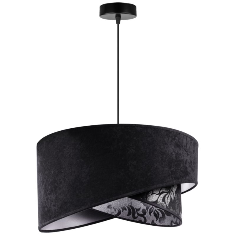 Lampa sufitowa wisząca Light Home LH Werona 1x E27 60W czarny 1szt.