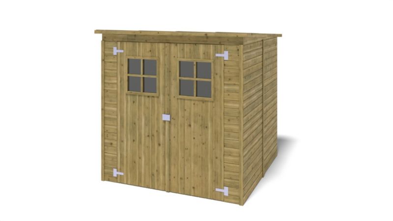 Domek ogrodowy ALTANKA 3,42 m2 - 1,90x1,80 m, drewniany, impregnowany, 1szt.