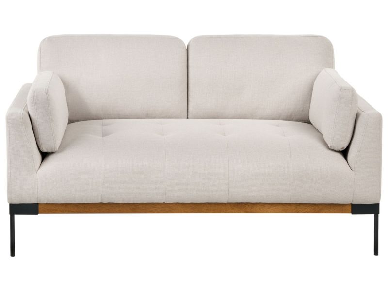 Sofa 2-osobowa jasobeżowa Skaven 1 szt.