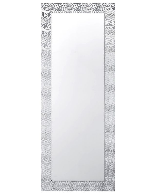 Lustro ścienne Marans 50 cm 130 cm Srebrny 1 szt.