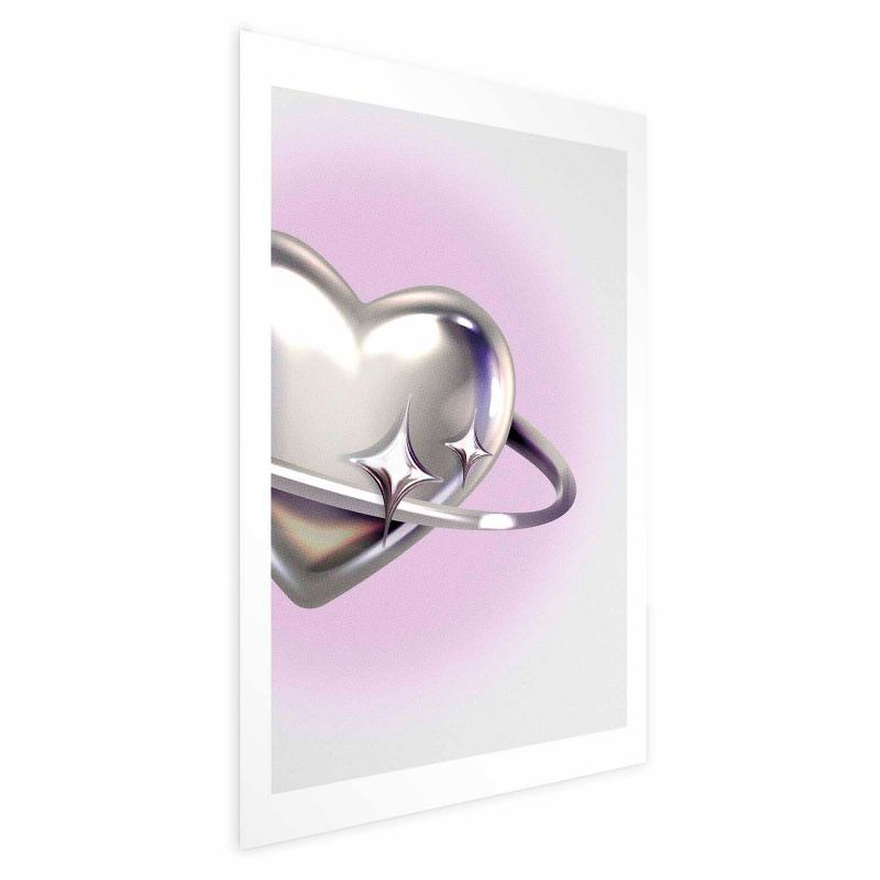 Plakat Artgeist Kosmiczne Serce 21x30 cm bez ramy 1 szt