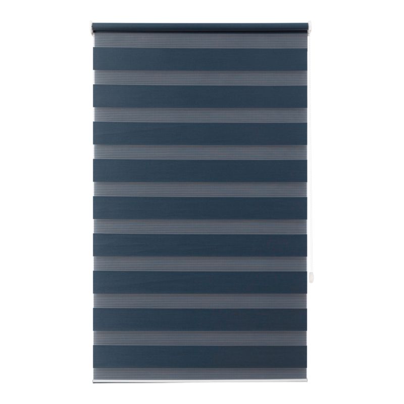 Roleta dzień/noc GoodHome Elin 68,8 x 240 cm granatowy