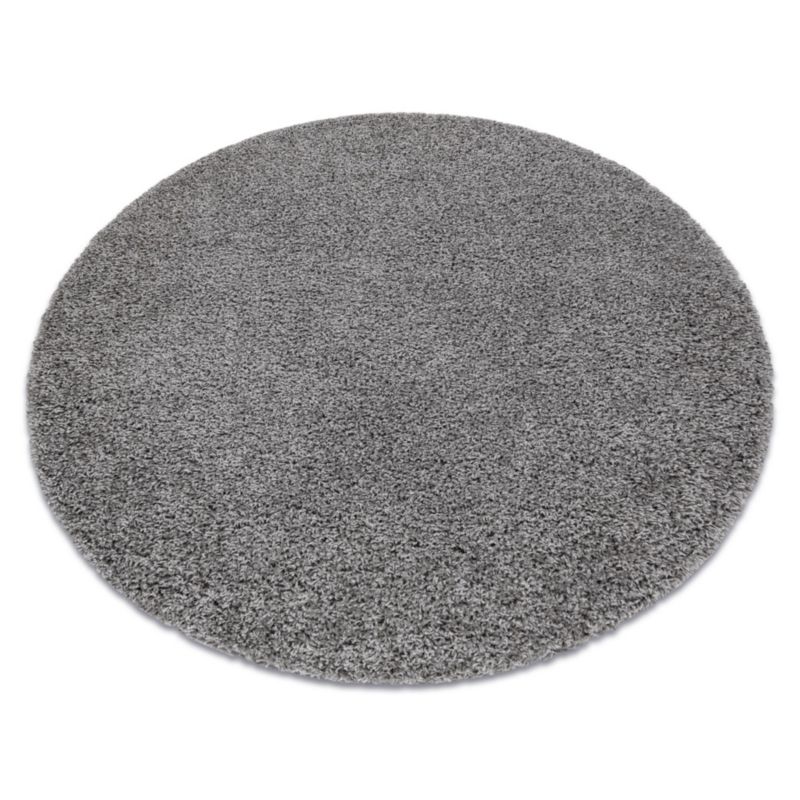 Dywan Soffi RugsX koło 100 cm szary AF227 1 szt.
