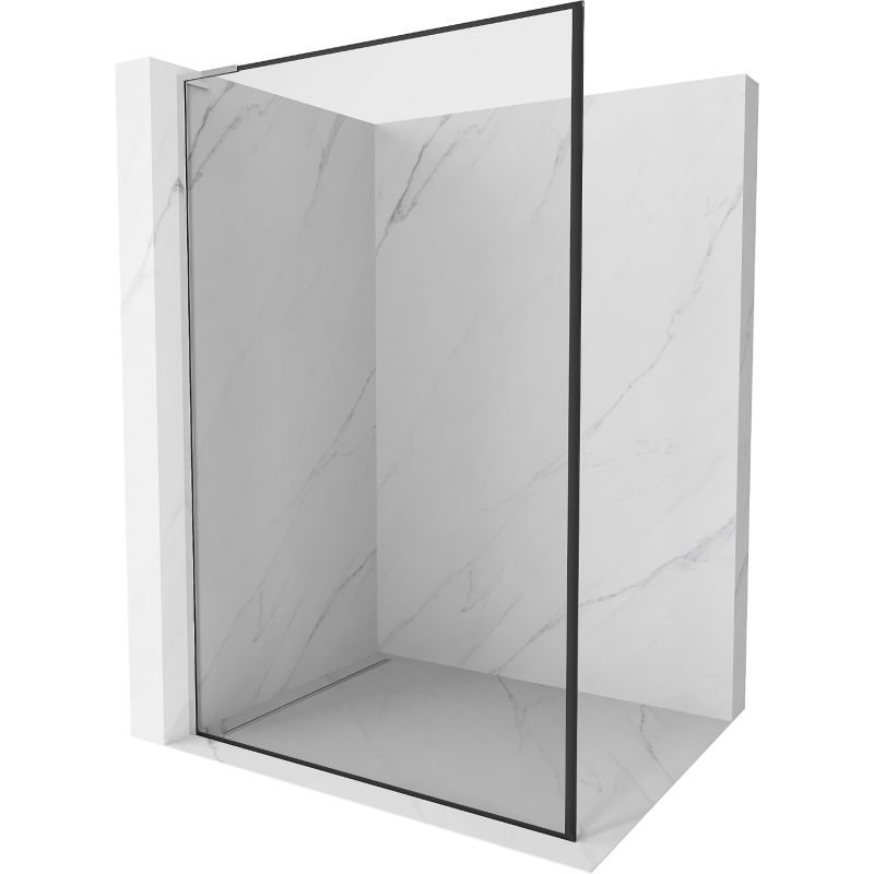 Ścianka prysznicowa Mexen Kioto L czarny wzór 120x200 cm 800-120-103-01-70 1 szt.