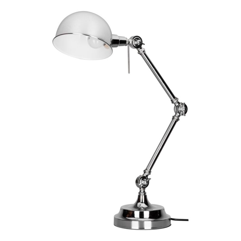 Lampa Stołowa SPOT Light 1xE14 Max.60W Elegancki Chrom w Klasycznym Wydaniu, Polski Producent, 1 szt.