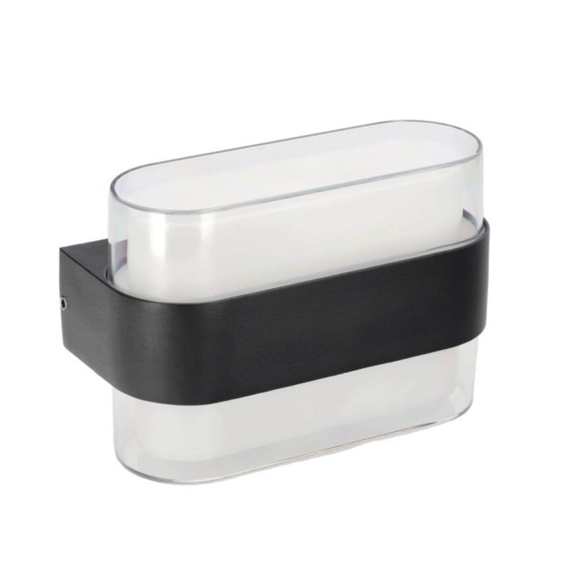 Kinkiet ścienny Edo Gito LED, 12W, 3000K, IP54, 85-265V czarna, EDO777661 1 szt.