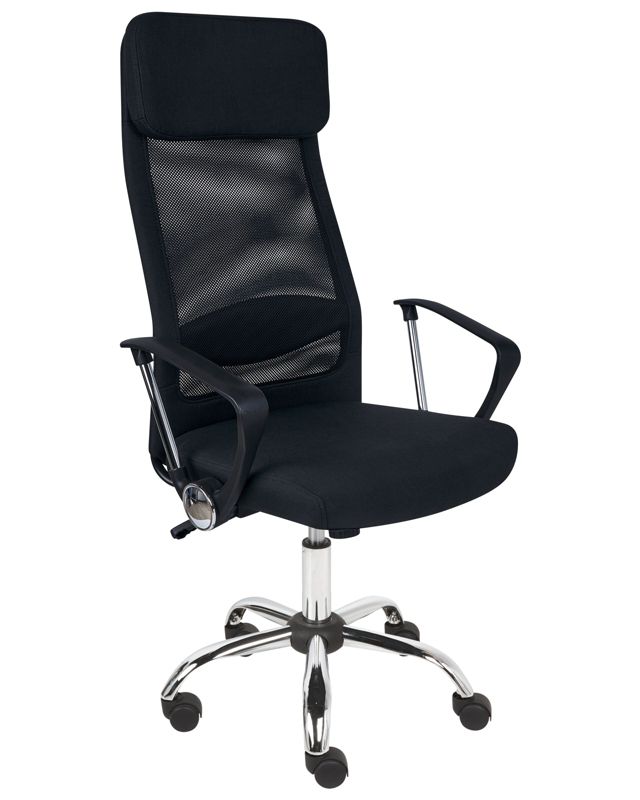 Fotel biurowy Czarny Pioneer ii 1 szt.