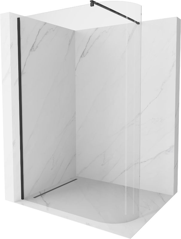 Ścianka prysznicowa Mexen Kioto czarna 120x200 cm 800-120-101-70-06 1 szt.