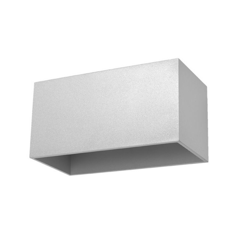 Kinkiet Sollux Lighting QUAD MAXI szary 1 szt.