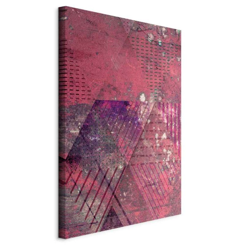 Obraz Artgeist Karmazynowa abstrakcja 60 x 90 cm płótno włoskie 1 szt