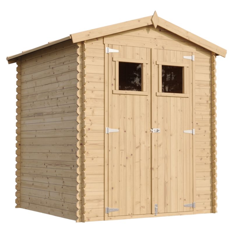 Drewniany domek ogrodowy i podłoga Timbela 2.82 m² M320M320G drewno naturalne, grubość deski 19 mm, 1 szt.