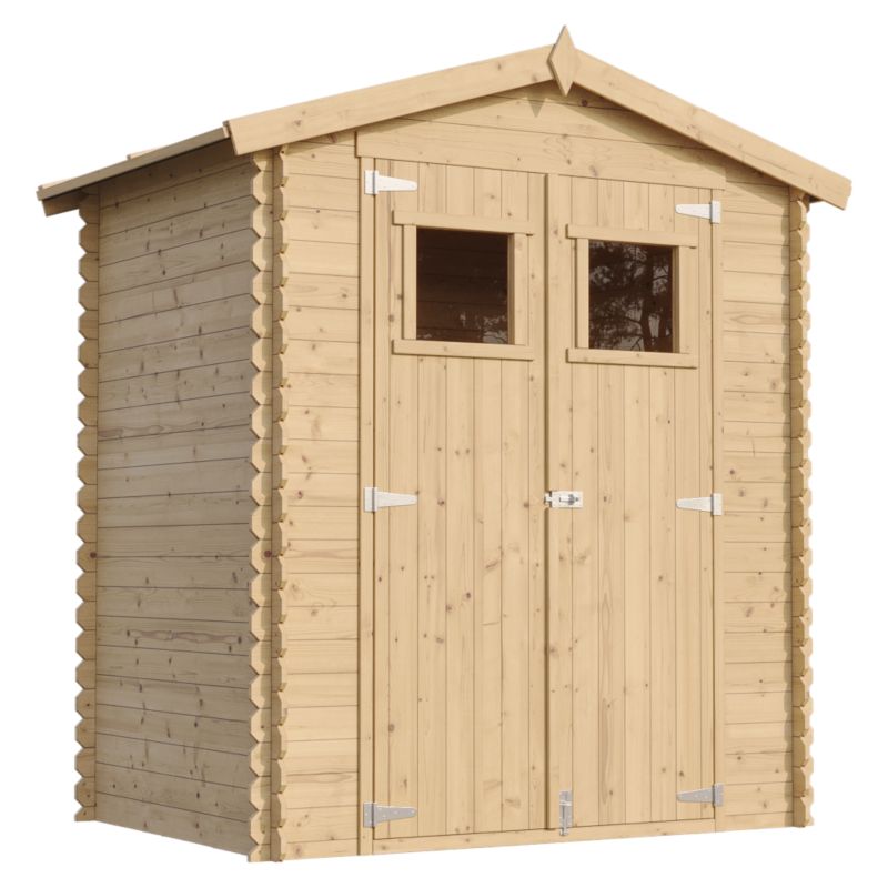 Drewniany domek ogrodowy i podłoga Timbela 1.98 m² M367M367G drewno naturalne, grubość deski 19 mm, 1 szt.