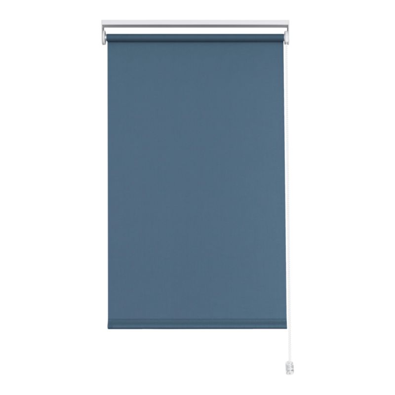 Roleta GoodHome Halo 72 x 240 cm granatowa