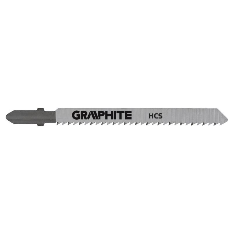 Brzeszczoty do wyrzynarki GRAPHITE 10TPI, uchwyt typu T, 25 szt. 1 kpl