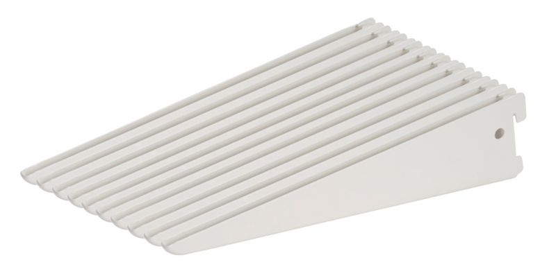 Wspornik podwójny Form Twinny 17 cm biały 10 szt.