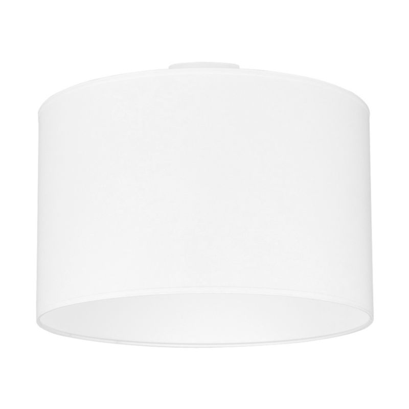Lampa Sufitowa SPOT Light 1xE27 Max.40W Subtelna Biel w Minimalistycznym Stylu, Polski Producent, 1 szt.