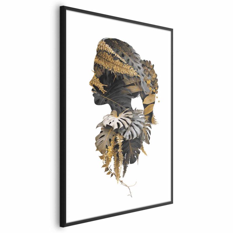 Plakat Artgeist Człowiek dżungli 40x60 cm z ramą czarną 1 szt