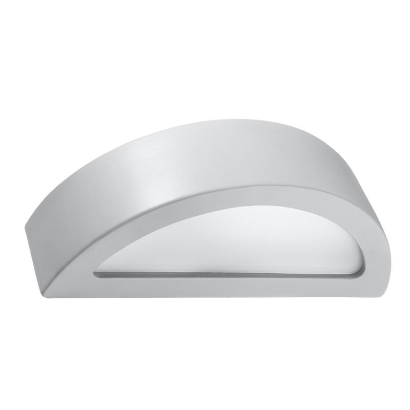 Kinkiet Sollux Lighting ceramiczny ATENA szary 1 szt.