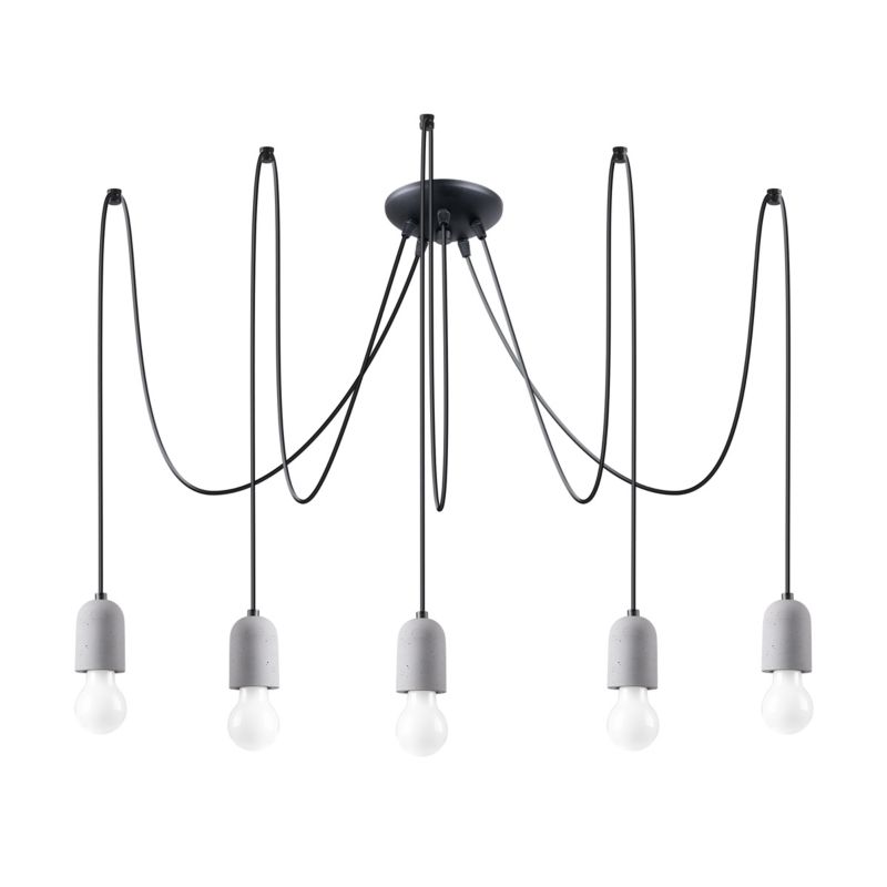 Żyrandol Sollux Lighting NESO 5 1 szt.