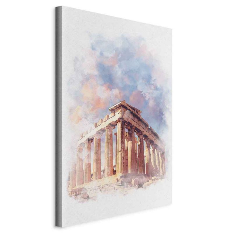 Obraz Artgeist Malowany Partenon 60 x 90 cm płótno włoskie 1 szt