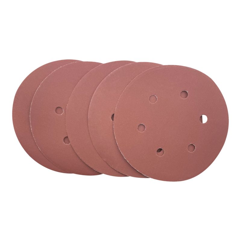 Krążek na rzep Mac Allister 150 mm P400 z otworami 5 sztuk